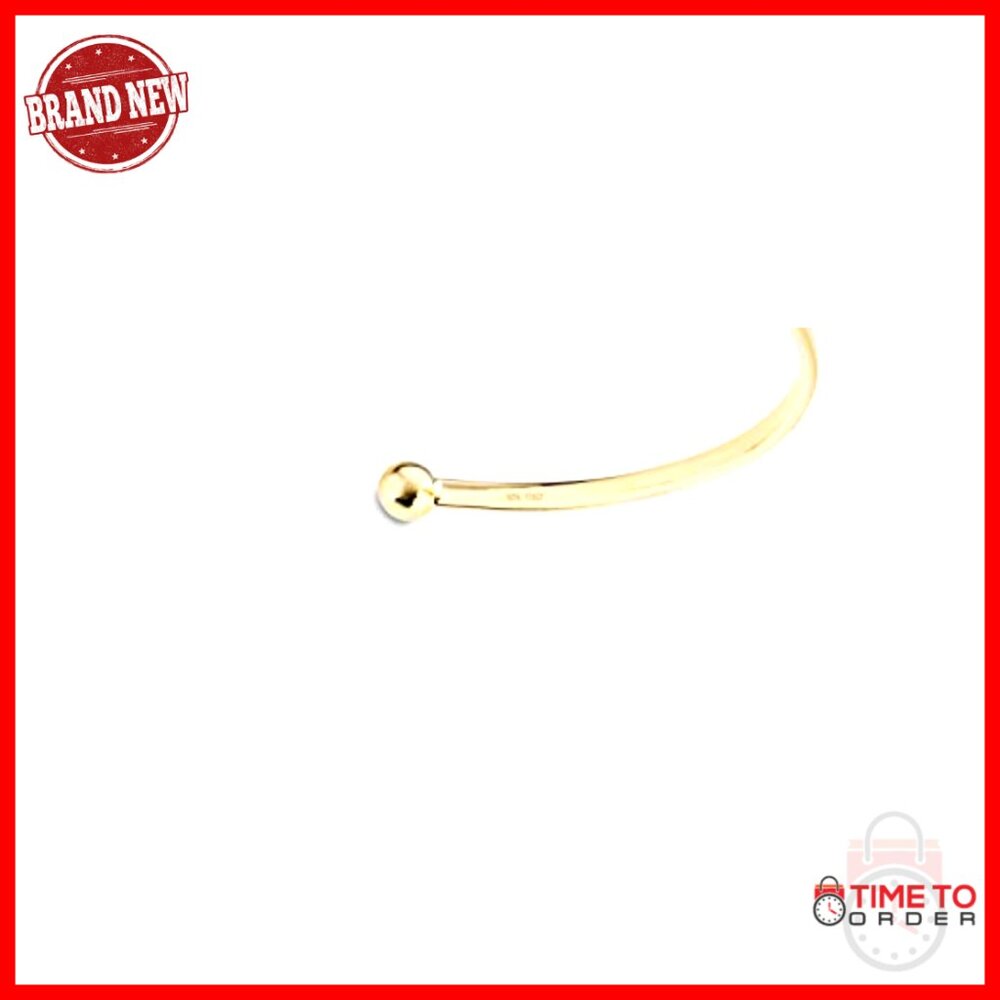 Sterling Silver Adjustable Cross Cuff Bangle Brac… - image 3